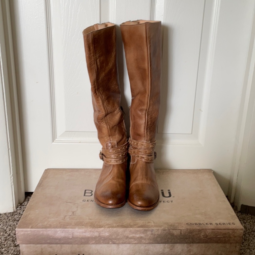 Bed Stu Organic Leather Eva Style riding boot.